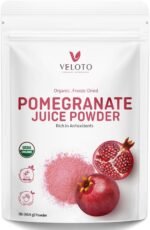 Organic Pomegranate Juice Powder 454g | Freeze-Dried, 100% Pure Pomegranate Fruit Powder | Rich in Vitamin C & Antioxidants | Vegan, Gluten-Free, Non-GMO Superfood for Smoothies, Yogurt, Baking, Drink - Image 2