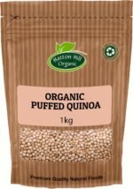Organic Puffed Quinoa 1kg by Hatton Hill Organic | Light & Crispy Superfood for Breakfast, Baking, and Snacks - Image 2