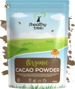 Organic Raw Cacao Powder by TheHealthyTree Company for Yoghurt, Smoothies & Baking - High in Protein, Magnesium, Fibre and Potassium - Sugar Free, Vegan Cacao Powder (500g) - Image 2