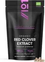 Organic Red Clover Extract 5250mg - for Use During The Menopause - 120 Vegan Capsules – Resealable and Recyclable Pouch by Alpha01 - Image 2