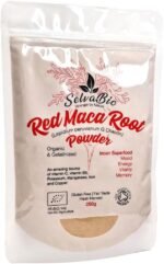 Organic Red Maca Root Gelatinized Powder, Soil Association Certified, 250g from The high Peruvian Mountains. - Image 2