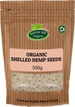 Organic Shelled Hemp Seeds 500g by Hatton Hill Organic | Hulled, Raw, Grain, Nutrient-Rich Superfood for Every Meal - Image 2