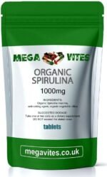 Organic Spirulina Tablets 1000mg x 120 - MEGAVITES - Image 2