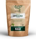 Organic Spirulina Tablets by Natures Root 125g (250 Tablets) - HIGH in Protein & Iron | ANTIOXIDANTS | Nutrient Rich - Image 2