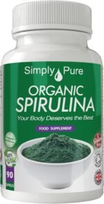 Organic Spirulina for Nutritional & Gut Health | Vegan Source of Protein & Iron | 100% Pure Soil Association Certified | 500mg Capsules x 90 | Gluten Free | GM Free | Vegan - Image 2