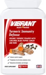 Organic Turmeric Powder Capsules 3300mg - 100 Turmeric Tablets - Organic Turmeric Capsules High Strength and Black Pepper with Curcumin & Ginger - Image 2