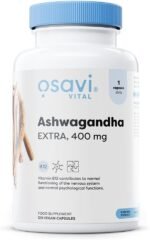 Osavi Ashwagandha Extra 400 mg – 120 Vegan Capsules | Stress & Wellbeing Support | Vegan Capsules with Ashwagandha & B12 to Enhance Stress Resilience | Mental Balance & Reduce Fatigue - Image 2