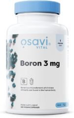 Osavi Boron 3 mg – 120 Vegan Capsules | Essential Trace Mineral for Bone Health & Hormonal Balance | Supports Metabolism | Clean Label | Vegan–Friendly - Image 2