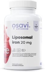 Osavi Liposomal Iron 20 mg – 120 Vegan Capsules | Liposomal Iron (Liposovit®–Fe) for Enhanced Absorption | Supports Red Blood Cell Formation, Energy Metabolism, and Immune Function - Image 2