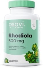 Osavi Rhodiola 500 mg – 60 Vegan Capsules | Standardized Rhodiola Rosea Root Extract | Supports Mental & Physical Wellbeing | Supports The Reduction of Fatigue and Stress - Image 2