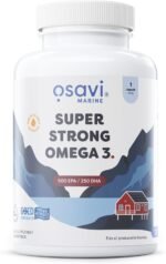 Osavi Super Strong Omega–3 500 EPA / 250 DHA – 120 Softgels | Concentrated Omega–3 from Pelagic Fish | Supports Heart Health, Brain Function, and Vision | Highly Purified with Molecular Distillation - Image 2