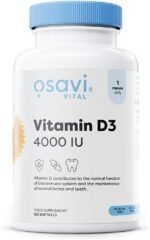 Osavi Vitamin D3 4000 IU – 120 Softgels | Supports Immune Function | Bone Health | Muscle Function and Calcium Absorption | Contains Quali®–D | Derived from Natural Lanolin and MCT Oil from Coconut - Image 2