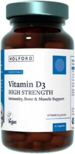 PATRICK HOLFORD Vitamin D High Strength/Vitamin D Supplement/for Immunity, Bone & Muscle Support / 1 Nutrient / 3000iu / D3 / Shiitake Mushroom Base/Naturally Sourced / 60 Capsules/Vegan / - Image 2