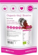 PINK SUN Organic Goji Berries 1kg (or 2kg 3kg) Raw Natural Sun Dried Gluten Free Preservative Free No Added Sugar or Sulphites from Tibetan Plateau Vegetarian Vegan 1000g Bulk Buy Non GMO - Image 2