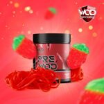 PRE WOD Pre Workout Supplement for Functional Fitness - 300g | Beta Alanine, Citrulline, Caffeine Pre Workout Supplement | Back by Athletes - Made in The UK by WOD Powders (Strawberry Sweets) - Image 2