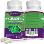 PROBIOTICS for Women and Men – Prebiotics-Enriched Probiotics Gut Health Supplement for Digestive Support, Bloating Relief Anti-Bloating Probiotic Complex, 90 Vegan Capsules - Image 2