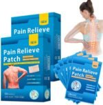 Pain Relief Patches, 120 Pcs Deep Heat Patches, Herbal Pain Patches for 12 Hours Long-Lasting Chronic Pain, Knee Pain Relief Patches, Knee Patches for Pain Relief Neck Muscle Shoulders Joint - Image 2