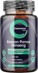 Panax Ginseng Capsules |10,000mg Korean Ginseng Per Capsule | 20% Ginsenosides | 90 Day Supply | Vegan High Strength Extract for Men & Women - Image 2