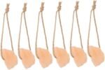 PartyKindom 6pcs Natural Pink Salt Lick Block for Livestock Horses Cattle Deer Mineral-rich Nutrient Dense Boredom Reliever with Essential Trace Elements for Animal Health and Growth - Image 2