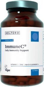 Patrick HOLFORD ImmuneC / 1800mg Vitamin C & Zinc Supplement/for Immunity and Health Support / 5 Nutrients/Nutrition Expert Formulation/Naturally Sourced / 120 Tablets/Vegan/for Women & Men - Image 2