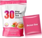 Peach Flavor 30-Day Weight Loss Tea - Fat Burning Slimming Detox Tea, 3g X 30 Bags(1PCS) - Image 2