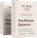 Perimenopause Supplement with Saffron, Lemon Balm, Biotin, Chromium, Folate, and Vitamins for Women, 60 Capsules for 2 Months, Tummy Tox PeriPause Balance - Image 2
