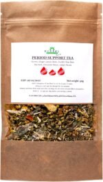 Period Herbal Tea - Natural Menstrual Support for Cramps & PMS Relief | Herbal Blend for Hormonal Balance, Bloating & Cycle Comfort | Caffeine-Free, 50g Loose Leaf Tea - Image 2