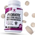 Pet Probiotics for Dogs Tablet – Chicken Flavour Dog Digestive Supplements with Enzymes, Bromelain & Prebiotic for Dogs – No Gluten, GMO, Soy or Dairy – Dog Probiotic by Furever Friendz - Image 2