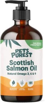 Pets Purest Scottish Salmon Oil For Dogs, Cats, Horse, Ferret & Pet - Pure Omega 3, 6 & 9 Fish Oil Food Treats Supplement for Natural Coat, Immune Support, Itchy Skin, Joint & Brain Health (1000ml) - Image 2