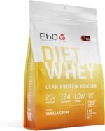 PhD Nutrition Diet Whey Lean Protein Powder | Vanilla Crème Whey Protein Powder 1 kg Bag - Image 2