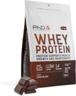 PhD Nutrition Whey Powder 500g Chocolate – with 25g Informed Protein per Serving, enriched with Well-Tolerated Cultures - Image 2