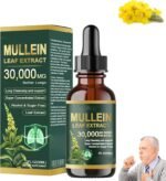 Piguiayx Organic Lung Cleansing Mulleins Leaf Extract Drops, Mulleins Extract for Lungs, Mulleins Drops for Lung, Natural for Men & Women (1pcs) - Image 2