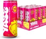 Pinky Lemonade Prebiotic Soda from YASS - 330ml, 12 Can Pack - 6.6 g Prebiotic Fibre - Healthy Soda Gut Health Drink - Energy Drink Alternative - Image 2