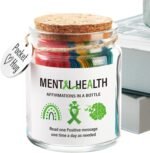 Positive Messages in a Jar | Motivational Support Jar | Encouragement Cards with Uplifting Quotes for Stress Relief, Wellness, Mindfulness, Daily Positivity for Women Men Friends - Image 2