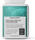 Powerful Vegan Collagen & Hyaluronic Acid Capsules | High Strength | with Superfoods & Seaweed | Anti Ageing Skin Hair Nails | Made in UK - Image 2