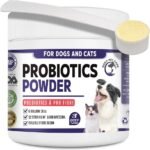 Pre Probiotics For Dogs Powder, 6BIL CFUs, 12 Strains Good Bacteria, Pro Fibre & Digestive Enzymes Powder | Probiotic Dog & Probiotics For Cats | Prebiotics & fibre for dogs and cats - Image 2