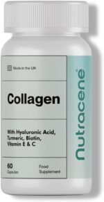 Premium Collagen Complex with Biotin, Hyaluronic Acid, Vitamin E, C & Turmeric | Made in The UK to GMP Standards | Advanced Beauty Support for Skin, Hair & Nails | 60 Capsules - Image 2