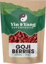 Premium Goji Berries 500g, by Yin & Yang Superfoods. Premium Quality, Delicious Sweet Flavour, 100% Natural, High in Vitamins, Minerals & Antioxidants, Source of Fibre, Vegan - Image 2