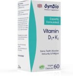 Premium - Vitamin D3 + Vitamin K2 | 60 Capsules | Support for Healthy Bones | Vegan | Nut Free | SOYA Free | Dairy Free | Made in The UK - Image 2