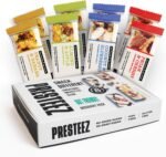 Presteez Gut Friendly 50g Energy Bars - No Added Sugar or Sweeteners, Minimally Processed Healthy Snacks, Gluten Free, High Fibre, Protein Enhanced, 10g Protein,8 Pack - Image 2