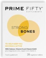 Prime Fifty Strong Bones Supplements – 28 Multivitamin Tablets with Calcium, Magnesium, Zinc, Copper & Vitamins – Developed for Over 50s to Help Keep You Active - Image 2