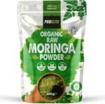 ProElite Moringa Powder 250g - Certified Organic Moringa Oleifera Leaf - 100% Raw Natural Gluten Free Superleaf Superfood Powder for Smoothies & Juices PROELITE - Image 2