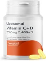 ProHealth Liposomal Vitamin C 2000mg + Vitamin D3 400IU - High Absorption Softgels | Immune Support, Antioxidant, Collagen & Bone Health | Non-GMO, Gluten-Free, Made in UK, 30-Day Supply - Image 2