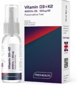ProHealth Vitamin D3 4000 IU + K2 120 µg, Spray, 2-Month Supply - Image 2