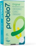 Probio7 Original – Gentle Daily Gut Support | Vegan Approved | with 4 Billion CFU, 7 Live Bacterial Strains + Natural Fibre | Digestive Health Supplements, Probiotics for Gut Health, 40 Capsules - Image 2