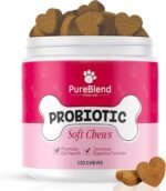Probiotic Chews for Dogs – Supports Gut Health, Immune System, and Digestion, Healthy Dog Treats with Pumpkin, Vitamins, and Prebiotics - 120 Soft Chews - Image 2