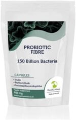 Probiotics Fibre 250 Capsules – Advanced Digestive Health & Immune Support Formula with Prebiotic Fiber – 10 Billion CFU, Non-GMO, Vegan & Vegetarian Friendly - Image 2