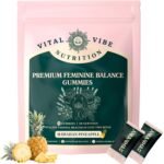 Probiotics Source Feminine Gummies - Vaginal Feminine Balance Gummies for Women of All Ages - Immune Support & PH Balance - Hawaiian Pineapple Flavor - Vegetarian Friendly,Vegan (1Bags/60Grain) - Image 2