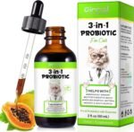 Probiotics for Cats, Cat Probiotics, 3 in 1 Cat Probiotic Supplement with Prebiotic & Digestive Enzymes | Support Gut Health, Diarrhea and Constipation Relief, Suitable for All Ages and Breeds, 60 ml - Image 2