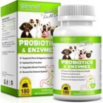 Probiotics for Dogs 180 Tablets, Dog Probiotic Tablets Supports Gut Health with Enzyme Blends & Prebiotic, Dog Digestive Supplements with Probiotic Supports Digestive Health, Immune System Booster - Image 2